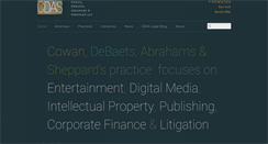 Desktop Screenshot of cdas.com